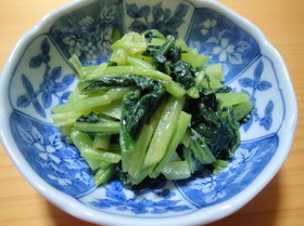 小松菜のごま和え