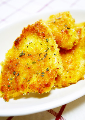 お弁当用に冷凍保存！バジルチキンカツレツ