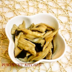 レンジで簡単♪エリンギのバター醤油♪