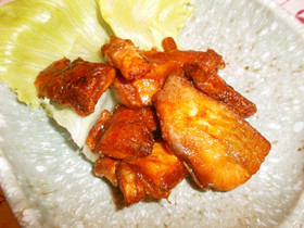 サーモンの龍田焼♪お弁当にもね