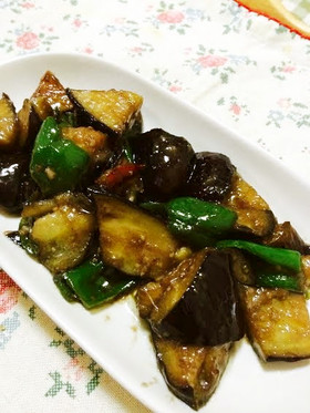 ☆なすとピーマンの味噌炒め☆お弁当の一品