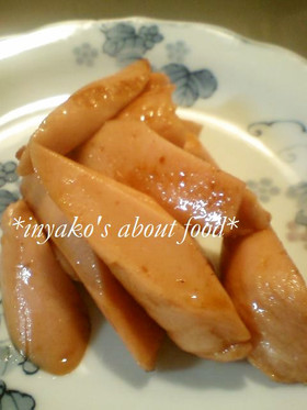 魚ニソの砂糖醤油炒め