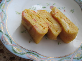 ☆カニカマ入り甘~い卵焼き☆お弁当に!