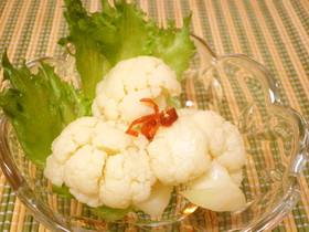 カリフラワーのピクルス