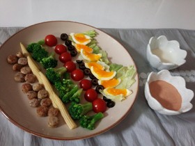 簡単！おもてなし♡コブサラダ♬