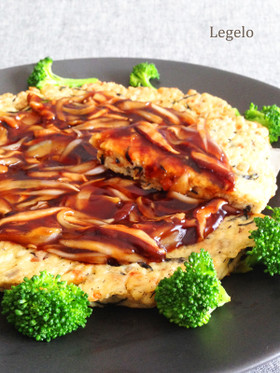 栄養たっぷり♪ビッグ焼きがんも中華風タレ