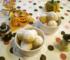 ハロウィン♪コロコロ☆かぼちゃクッキー