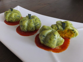 ハロウィンに♪まるでカボチャ！？ニョッキ