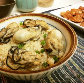 ふっくら美味しい＊牡蠣ご飯