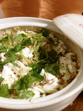 土鍋で簡単２０分☆魚が美味しい鯛めし