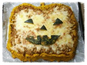 簡単♪ハロウィン チーズミートパイ