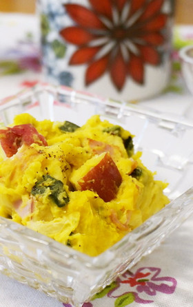 デリ風＊南瓜とさつまいものサラダ