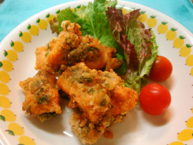 ＊サーモンの香り揚げ＊