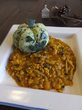 楽しい♪カボチャごはん＆カボチャカレー
