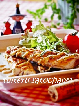 ＊秋刀魚のガーリックマスタード＊