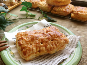 ハロウィンに食べたい✿南瓜ミートパイ