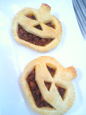 ハッピーハロウィン！ミートパンプキンパイ