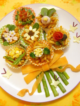 パスタのブーケ❀