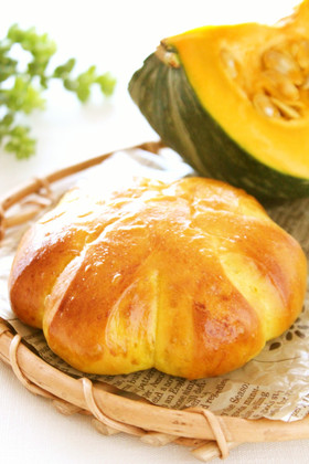 HB使用♡パンプキンパン（かぼちゃパン）