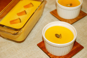 手軽に簡単★かぼちゃプリン