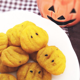 パンプキンクッキー、簡単