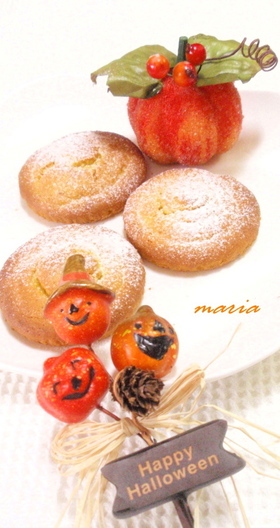 ハロウィン★かぼちゃケーキ