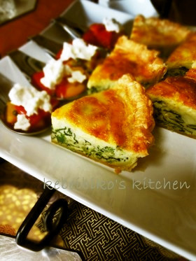 デュクセルdeほうれん草のキッシュ