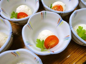 簡単オードブル・クリームチーズ豆腐♪