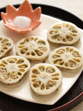 れんこんのキラキラ万華鏡蒸し