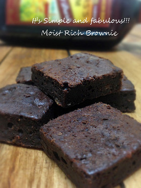 しっとり濃厚*生ブラウニー❤プレーン