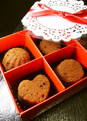 バレンタインに大量生産！プチチョコケーキ