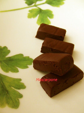 低糖質＊生ﾁｮｺ of ﾏｽｶﾙﾎﾟｰﾈ