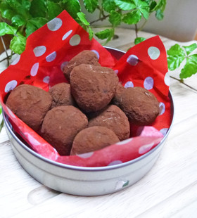 娘と作ったバレンタインデー簡単チョコ