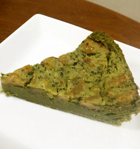 W濃ゆい…お抹茶生ちょこケーキ。