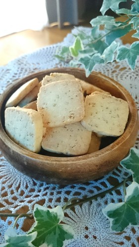 ごま香る☆簡単♪アイスボックスクッキー★