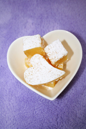 バレンタイン♡ミルキーなチョコブラウニー