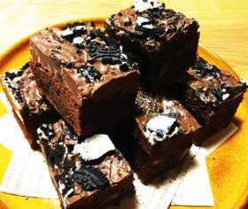 バレンタインに♡絶品オレンジブラウニー♫