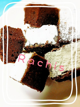 簡単！板チョコでブラウニー風♡