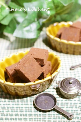☸簡単♪大人のコーヒー生チョコ☸