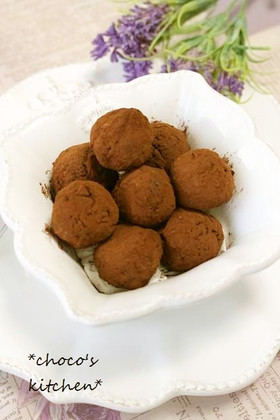 ☸簡単♥チョコレートラムボール☸