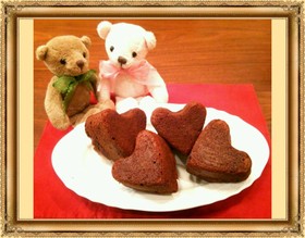 ふんわり軽めの♪ノンバターココアマフィン