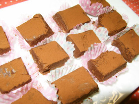 バレンタインにヨーグルトde生チョコ♪