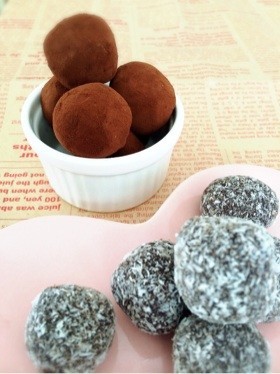 ダイエットバレンタイン友チョコ♪トリュフ