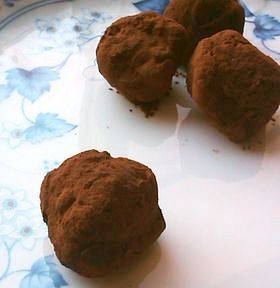 板チョコ→とろけるトリュフ★バレンタイン