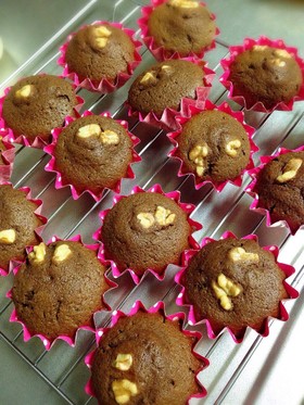 濃厚簡単チョコカップケーキ☆バレンタイン