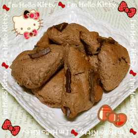 簡単♡HM♡ココア♡チョコ♡スコーン♪