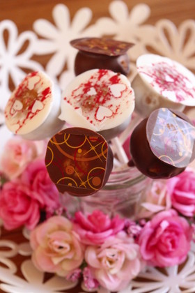 バレンタインにケーキポップ！