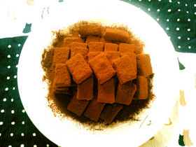 ねっとりなめらか♪板チョコde生チョコ