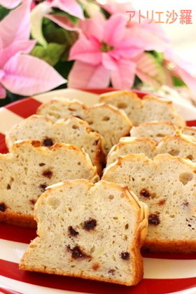 HMしっとり本格的✿チョコ＆バナナケーキ