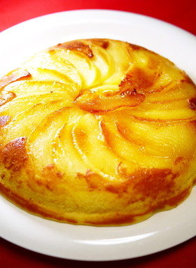 Xmas☆フライパンde林檎チーズケーキ